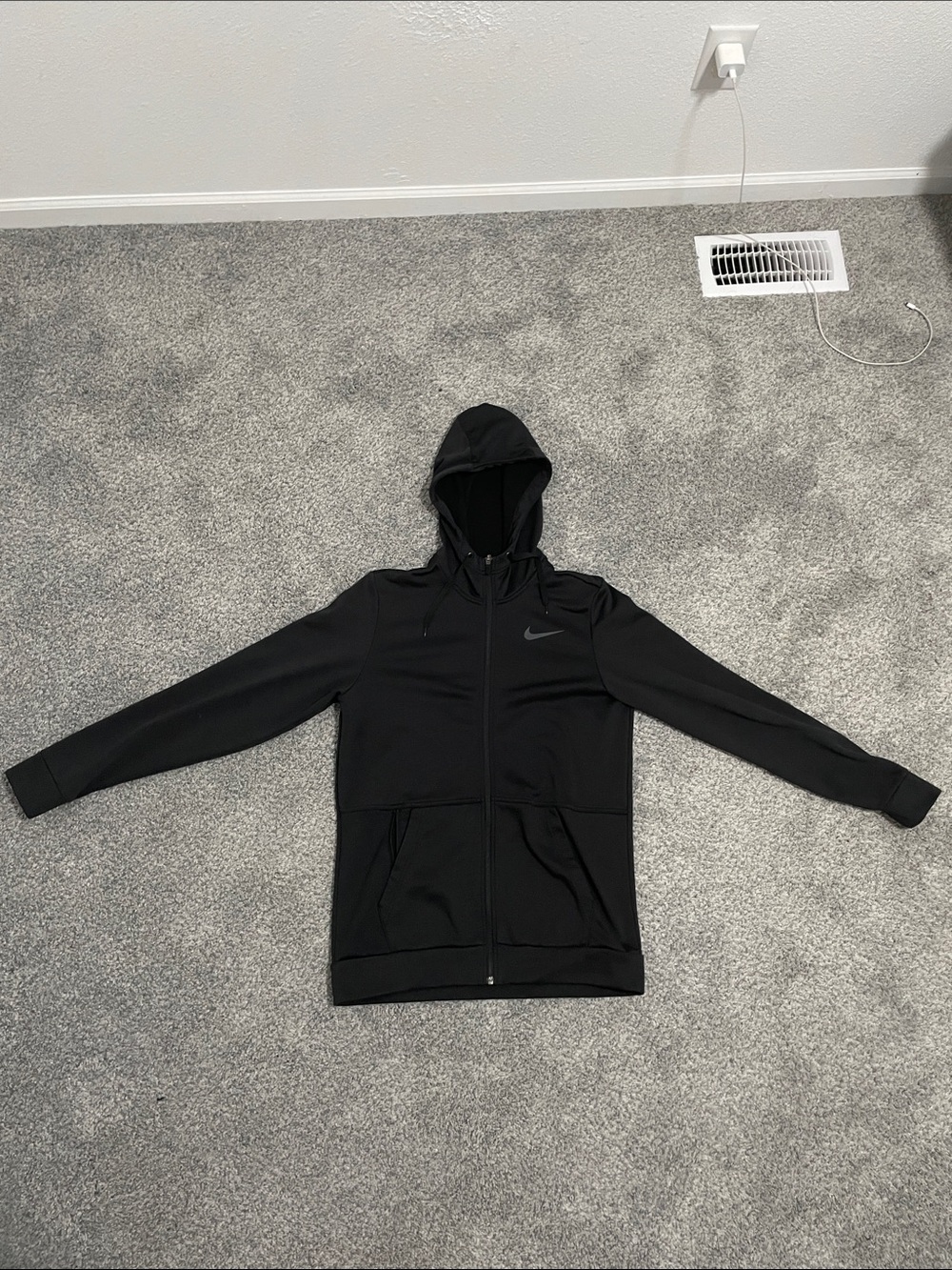 Nike Black Full-Zip Performance Hoodie